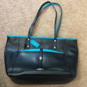 Authentic Coach Navy Purse